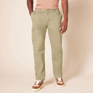 Men’s Straight-Fit Stretch <b>Cargo</b> <b>Pants</b> Durable Multi-Pocket <b>Work</b> and Casual <b>Pants</b> Flexible Comfort for Outdoor Activities - Product Image 3