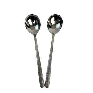 Cuillère de service tendance en acier inoxydable pour salade, compatible lave-vaisselle, qualité export, vente en gros pour la cuisine et la maison - Product Image 1