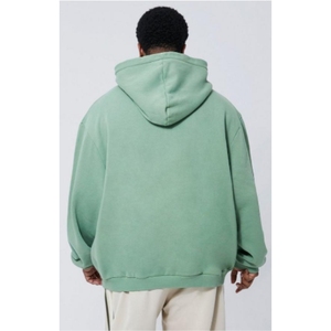 Latest Winter 100% Cotton Fleece Thermal Long Sleeve <b>Hoodie</b> Men Easy Fashion Collar Casual Print Breathable Solid <b>Plain</b> Dyed - Product Image 1