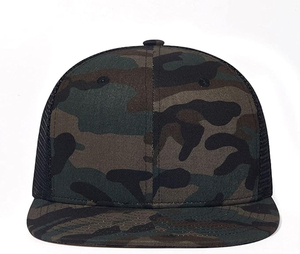 Casquette Trucker Unisexe en Coton Respirant et Imperméable avec Dos en Maille Réglable à 6 Panneaux et Visière Plate – Style Décontracté Hip Hop Quatre Saisons - Product Image 2