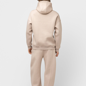 Ensemble de survêtement pour homme, coupe oversize, 100% coton, grande taille, avec impression de logo personnalisée et broderie - Product Image 2