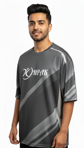 เสื้อยืดผู้ชายทรงปกติ ผ้าโพลีเอสเตอร์/คอตตอน พิมพ์ลายแบบซับลิเมชั่น แห้งเร็ว ระบายอากาศดี สไตล์สตรีทแวร์ลำลอง แฟชั่นทันสมัย - Product Image 5