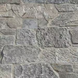 Pierre de <span class=keywords><strong>pavé</strong></span> aléatoire en pierre calcaire bleu-gris antique naturelle pour jardin, revêtement mural extérieur en pierre de culture de taille irrégulière - Product Image 3