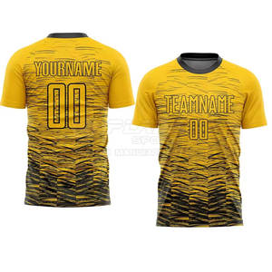 Maillot de football inspiré des jours de match, à manches courtes, avec contrôle de l'humidité et mouvements flexibles pour les joueurs masculins - Product Image 6