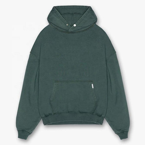 Sudadera con Capucha Personalizada de Corte Regular para Hombre, Invierno, Formal, Forro Polar, 100% Algodón, Alta Calidad, 420g, Gruesa, Transpirable, de Secado Rápido - Product Image 2