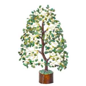 Green Jade Gemstone <b>Tree</b> - Product Image 1