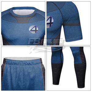 Fournisseur d'usine – Nouveau Rash Guard à Col Montant pour Homme, Séchage Rapide, Compression, Manches Longues, Respirant, Écologique, Haute Qualité - Product Image 6