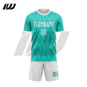 ชุดฟุตบอลผู้ชาย ผ้าโพลีเอสเตอร์ 100% คอกลม แขนสั้น เป็นมิตรกับสิ่งแวดล้อม ยืดหยุ่น ระบายอากาศได้ดี เหมาะสำหรับฟุตบอล - Product Image 2