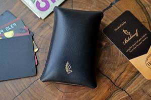 กระเป๋าสตางค์หนังสไตล์เรโทรไร้รอยต่อ  งานทำเก่าแบบดิสเทรส  ไม่มีตะเข็บ  ใส่บัตรได้  สำหรับผู้ค้าส่งบูติก รุ่น SLW-0040 - Product Image 2