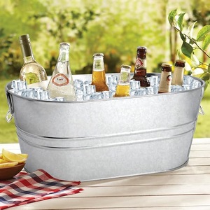 Cubo de Hielo Comercial de Acero Inoxidable con Tapa y Pinzas, Enfriador de Hielo Aislado Premium para Bares, Restaurantes y Fiestas, Estilo Americano - Product Image 6