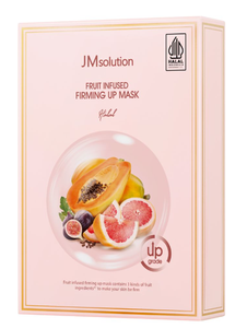 MASCARILLA REAFIRMANTE CON INFUSIÓN DE FRUTAS JMSOLUTION HALAL |   28ML*10EA |   Hidratante Iluminador con Efecto Luminoso |   Hialuronato de Sodio |   K-beauty - Product Image 1