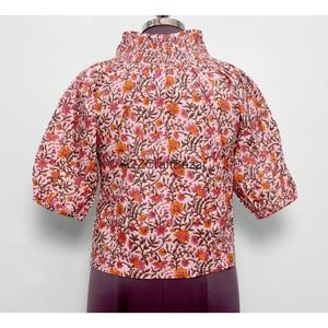 Suéter de Punto Hecho a Mano 100% Algodón, Transpirable, Ecológico, para Primavera/Verano, Oficina, Casual, para Mujer, Manga Larga, Cuello Redondo, Estampado - Product Image 6