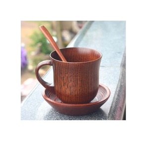 Premium Wooden Coffee Mug Handmade Solid Wood <b>Cup</b> Natural Finish Rustic Design Eco Friendly Drinkware <b>for</b> Dining - Product Image 3