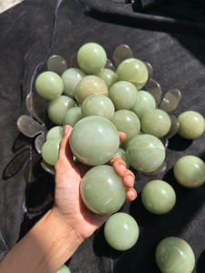 Esfera de Cristal de Aventurina Verde de Alta Calidad, Pulida, Piedra Preciosa Natural, Marca Rais Agate, Tendencia de Moda, Reiki, Sanación, Feng Shui - Product Image 4