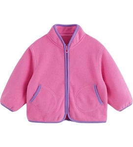 Veste en polaire 100% polyester de qualité supérieure, design classique, personnalisable, confortable pour l'extérieur, fabrication OEM disponible - Product Image 2