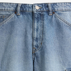 Shorts en jean cargo décontractés pour hommes, style Y2K, coupe ample, respirants, séchage rapide, été, streetwear, décontracté, 100% coton, vente en gros - Product Image 6