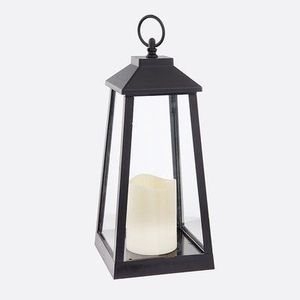 Farol de Metal Auténtico, Decorativo, Colgante, de Hierro, Elegante, para Decoración de Jardín, Patio o Casa de Campo - Product Image 1