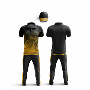 Custom Team Sublimation <b>Cricket</b> <b>Kit</b> Manufacturer | Men Women Youth <b>Cricket</b> Wears Polo Shirt and Trouser <b>Full</b> Team Outfit - Product Image 5