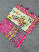 Blus Saree Pesta Bollywood Pakaian India Pakistan Sari Baru Desainer Pernikahan