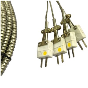 Termopar Tipo K con un Solo Cable a Tierra, Diámetro Exterior de 4.8mm, Sonda de 70mm, Sensor de Temperatura Industrial de Alta Precisión - Product Image 2