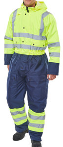 Combinaison de sécurité haute visibilité, vêtements de travail réfléchissants, combinaison de protection personnalisée avec logo, pour les travailleurs de la construction et des usines - Product Image 5