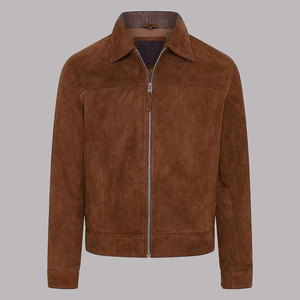 Premium Design <b>Suede</b> Leather <b>Jacket</b> Modern Fashion Wear <b>Suede</b> Leather <b>Jacket</b> Soft Finish With Durable Quality - Product Image 4