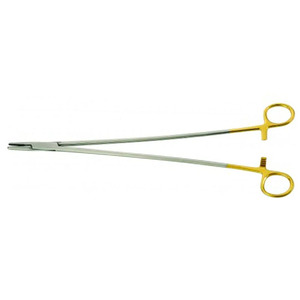 ที่จับเข็ม Nolan TC ขนาด 45 ซม. (16 นิ้ว) ปากตรง ด้ามจับสีทอง  ใบมีดทังสเตนคาร์ไบด์  เครื่องมือผ่าตัดทำจากเหล็กกล้าไร้สนิม - Product Image 4