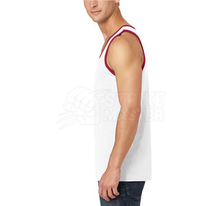 เสื้อกล้ามถักสำหรับผู้ชาย ผ้าฝ้าย 100% น้ำหนักเบา ระบายอากาศได้ดี เหมาะสำหรับออกกำลังกาย ฟิตเนส และสวมใส่สบายในชีวิตประจำวัน - Product Image 4