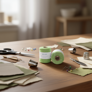 Ilan Cotton <b>Rope</b> Spool 3mm <b>Light</b> Green Sewing Craft - Product Image 2