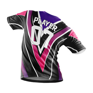 Maillots de football personnalisés respirants pour la saison estivale, 100% polyester, impression sérigraphique, haute qualité, évacuation de l'humidité - Product Image 2