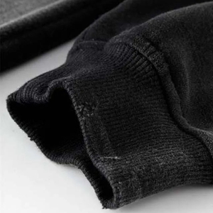 Nouveau Sweat à Capuche Vintage Streetwear en Molleton Français avec Motif Numérique, Effet Vieilli, Aspect Uni, Mélange de Coton et Lavage Acide - Product Image 5