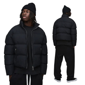 Veste matelassée en vinyle brillant personnalisée pour homme, style tendance urbain, vente chaude, fabrication en gros - Product Image 1