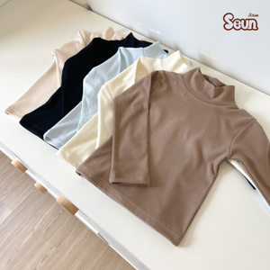 เสื้อซับในเด็ก SeunKids คอเต่า 5 ซม. เนื้อผ้านุ่ม ยืดหยุ่นได้ ให้ความอบอุ่น ผลิตในเวียดนาม - Product Image 4