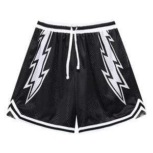 Pantalones Cortos de Baloncesto de Malla de Alta Calidad a Precio de Mayoreo, Pantalones Cortos Deportivos para Hombre, Impresión de Logotipo Personalizado, Pantalones Cortos de Malla para Hombre - Product Image 1