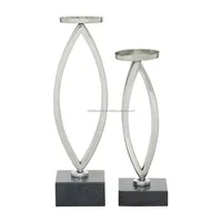 Support de bougie en métal forgé fait main de luxe, forme personnalisée, pour la décoration intérieure mondiale, vente en gros, bougeoir