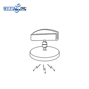 Clip magnétique pour panneau publicitaire en ABS transparent, 50 mm, neuf, disponible en version OEM industrielle. - Product Image 1