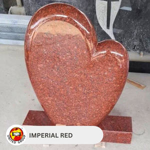 Nouvelles dalles de granit rouge impérial pour tombes et monuments, idéales pour la décoration murale de cuisines, salles de bain, villas et hôpitaux, export en gros depuis l'Inde - Product Image 3