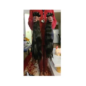 Extensions de cheveux humains non traités d'armure de cheveux de temple indien vierge pure 100% - Product Image 6