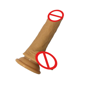 Dildo Stimolatore Punto G a Doppio Strato in Silicone Liquido Impermeabile, Giocattolo Portatile per Masturbazione Femminile, Pene Finto Morbido - Product Image 3