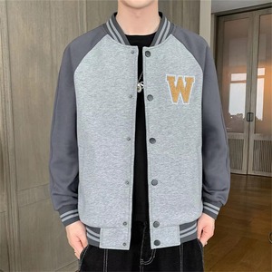 Chaqueta de Béisbol Universitaria de Alta Calidad para Venta en Línea, Ligera, con Bordado, Estilo Letterman, Aspecto Atractivo - Product Image 4