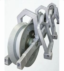 Roues de chariot pour télécabine, 24 pouces, capacité de charge de 100 lb - Product Image 2