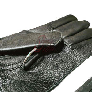 Gants de fauconnerie respirants avec protection des doigts, nouveau design pour gants personnalisables avec logo - Product Image 2