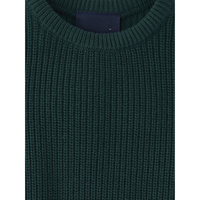 Pull-over en tricot épais vintage pour bébés et jeunes enfants, motif colorblock, col montant, manches longues, écologique, pour l'hiver