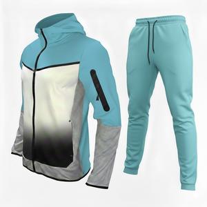 Conjunto Deportivo Unisex de Moda, Mezcla de Algodón Suave, Marca Privada Disponible, Chándal con Estampado Personalizado - Product Image 5