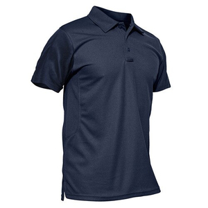 Polo de golf anti-plis à manches longues de haute qualité, style été, pour hommes et femmes, en jersey tricoté uni imprimé - Product Image 2