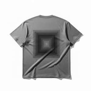 T-shirt Homme Oversize Uni Personnalisable Streetwear Coton Lourd 100% Coton Épaules Tombantes Grande Taille - Product Image 3