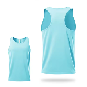 Wholesale Custom Slim Fit <b>Running</b> <b>Singlet</b> Muscle Athletic Shirts Sleeveless Fitness Wear Workout Men Gym Tank Top for Men - Product Image 1