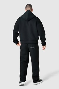 Conjunto Deportivo Unisex Personalizado, Sudadera con Cremallera y Capucha de Forro Polar, Pantalones Deportivos Largos, Otoño, 100% Algodón, Talla Grande XL - Product Image 6