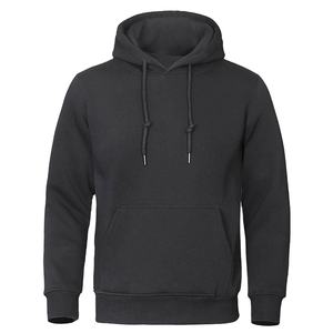 Sudadera con capucha para hombre, de alta calidad, 100% algodón, gruesa, con logotipo personalizado, impresión DTG, forro polar, unisex, en oferta. - Product Image 1