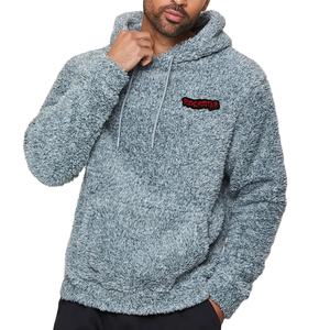 Sweatshirts à capuche en polaire Sherpa personnalisés, pulls à capuche en fourrure épaisse et épaisse pour hommes, nouvel arrivage - Product Image 1